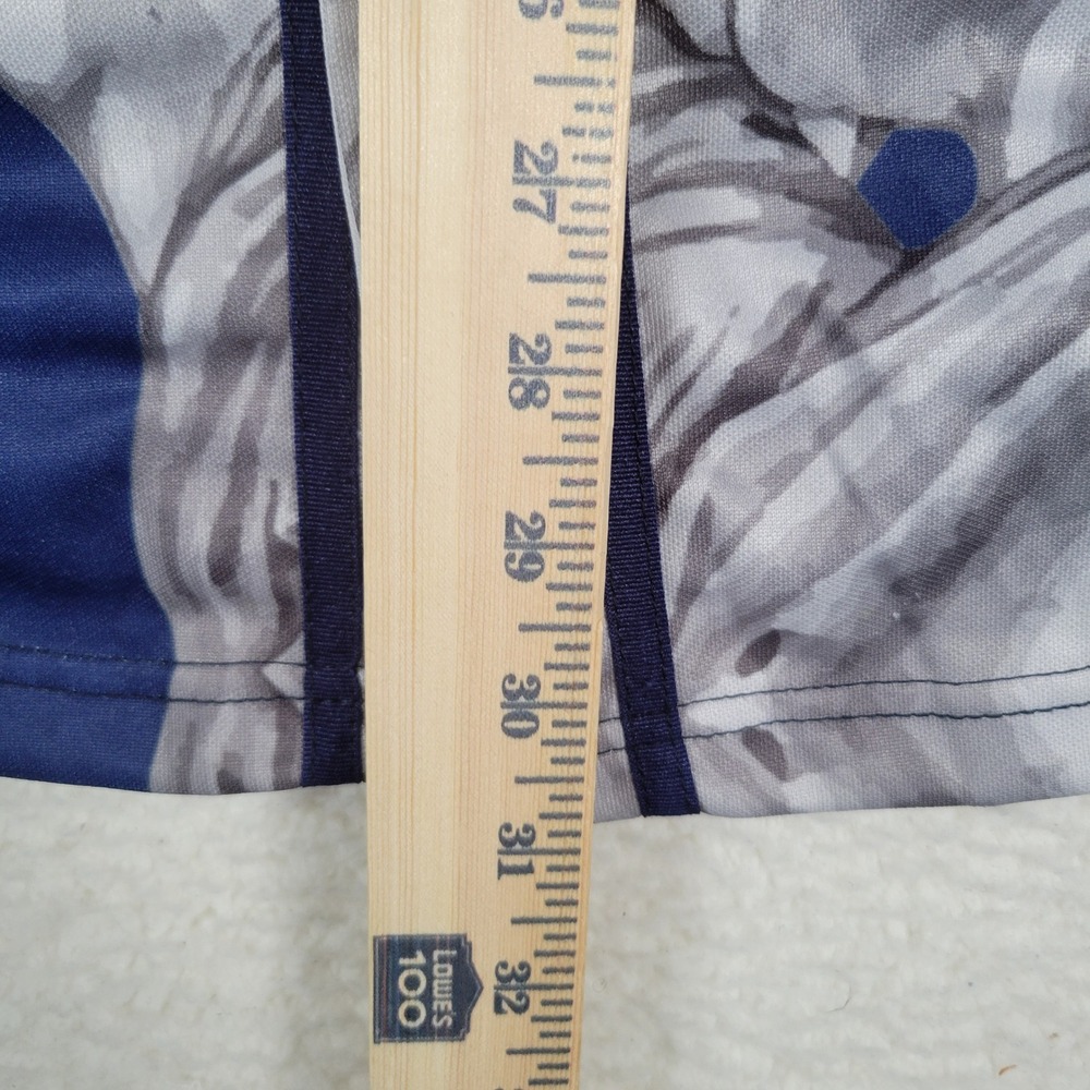 Greater Half Baseball Jersey Mens XL Blue USA Statue of Liberty America 1 Shirt - Picture 2 of 6
